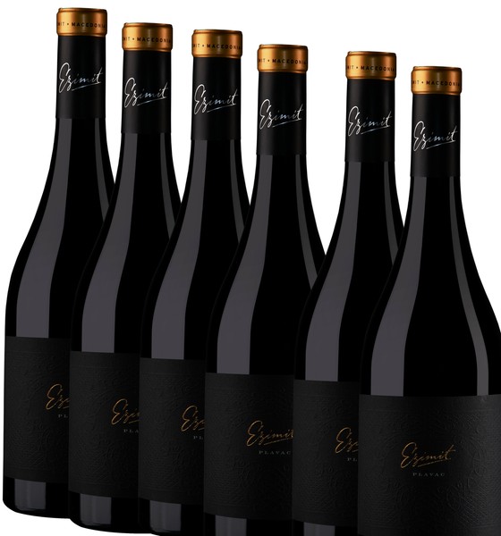 6X 0,75L Ezimit Plavac Rotwein Trocken 2018 Mazedonien Plavec - 13,0% - 8,88€/L-image