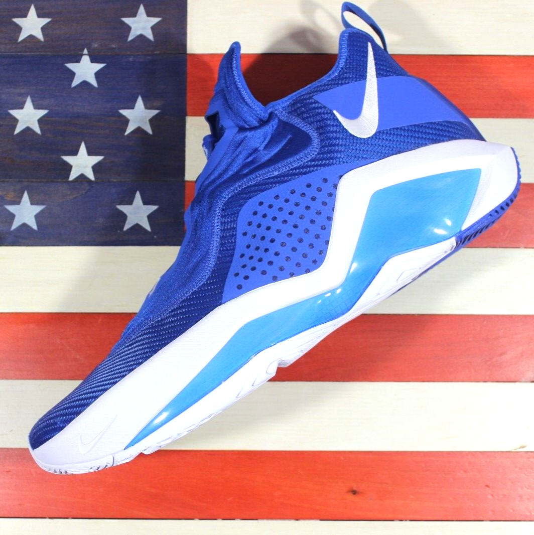 Nike Lebron Solider 14 TB XIV Basketball Shoes Blue/White [CW4221
