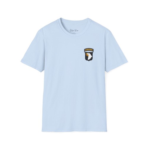 101st Airborne Division Patch | Unisex Softstyle T-Shirt - Picture 4 of 36