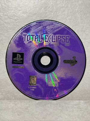 Total Eclipse Turbo for the Playstation 1 (PS1) Disc Only. Tested ...