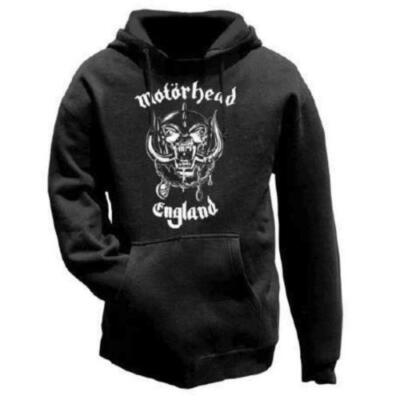 OFFIZIELL LIZENZIERT - MOTORHEAD - ENGLAND PULLOVER KAPUZENPULLOVER METALL LEMMY