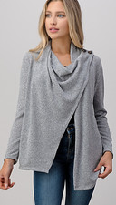 Brand New Made In USA Soft Shawl Cardigan