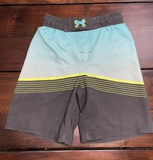 Little Boys Size 8 Wonder Nation Swim Shorts Lined Trunks READ Description