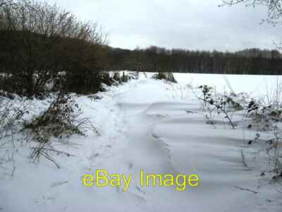 Foto 6x4 Tief getriebener Schnee auf Reitweg Eartham Dieser Punkt ist nur um c2010