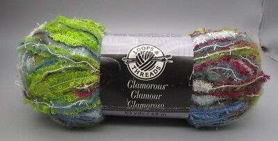 LOOPS & THREADS ~ MULTI CONFETTI Glamorous Super Bulky Yarn ~ 1.76 oz ~ 53 Yards
