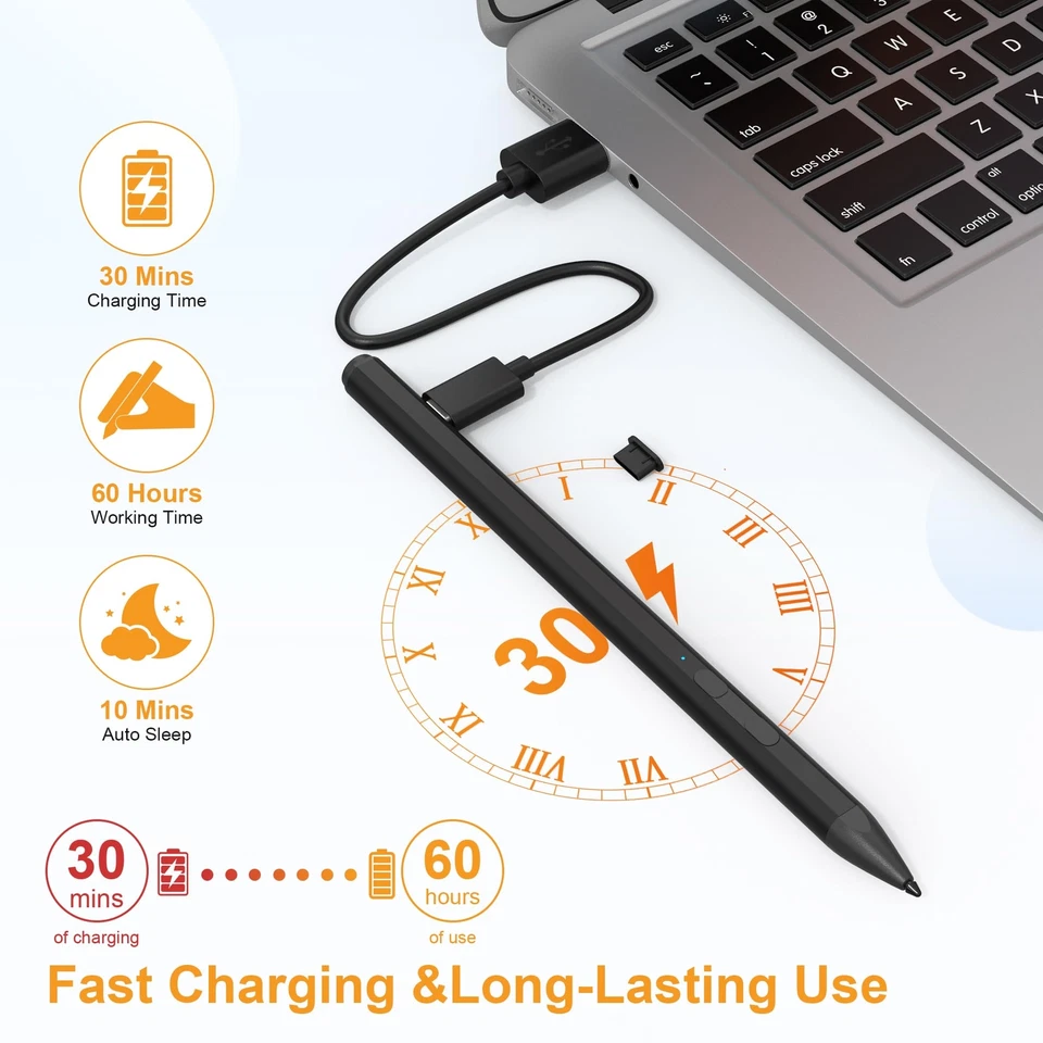 Microsoft Surface Pen für Surface Pro 11/10/9/8/7/6/5/4/3/X Surface Go 4/3/2/... - Bild 4 von 4