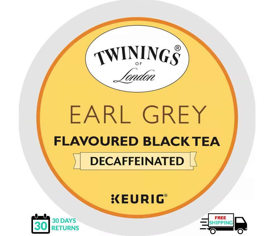 🆕☕ Twinings Earl Grey DECAF Keurig Tea K-cups  