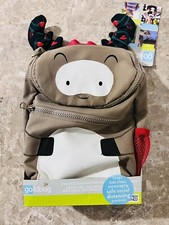 On the Goldbug Deluxe Character Kid's Backpack Harness Christmas Moose NEW