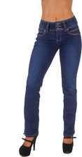 Colombian Design Mid Waist, Butt Lift, Boot Leg Jeans