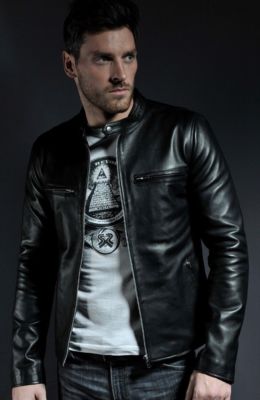 fitted motorcycle jacket