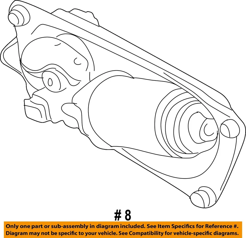 Motor limpiaparabrisas usado se adapta a: Chevrolet Tracker 2001 grado A Foto 4 de 4