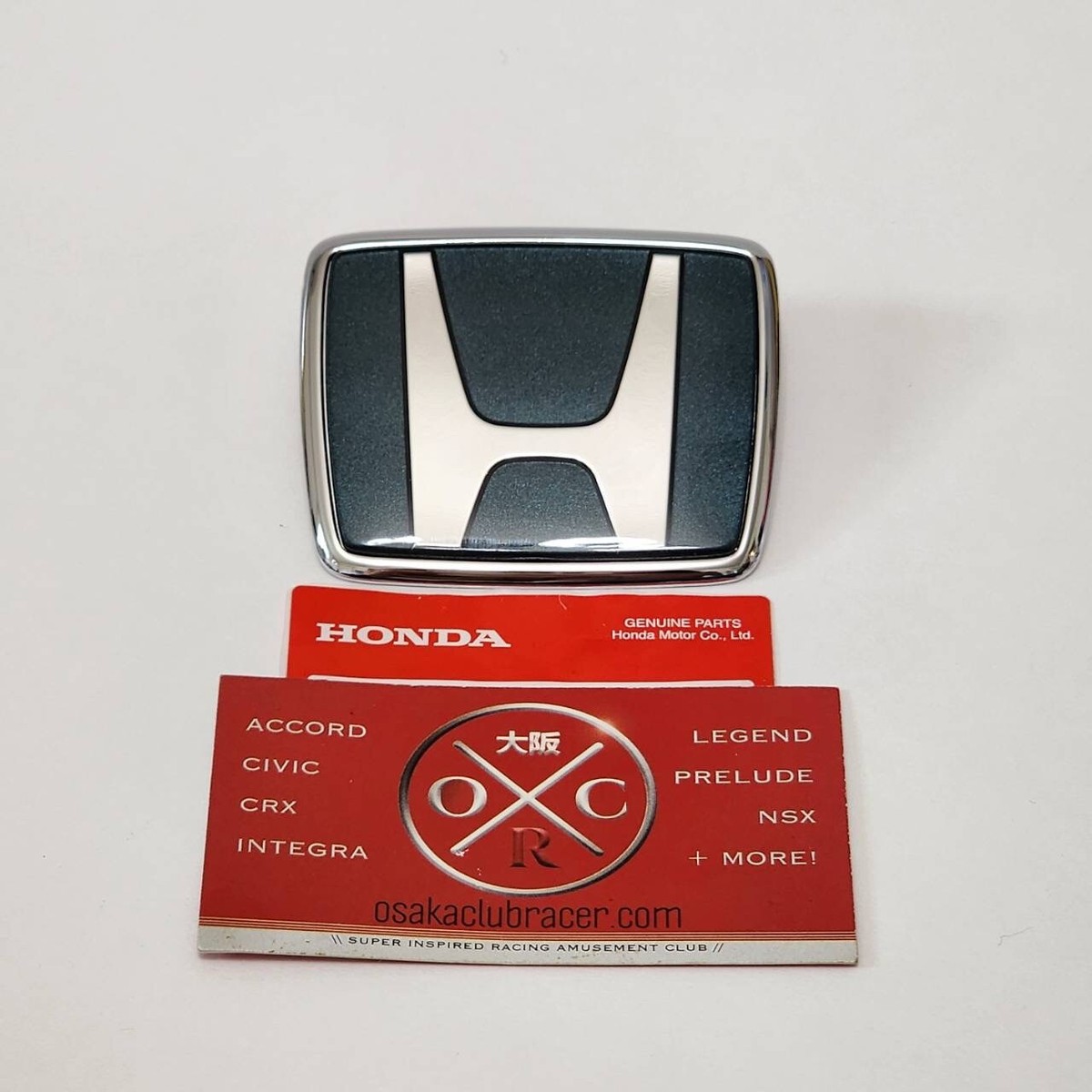 Genuine OEM 91-01 Honda NSX JDM Front Emblem Badge Hockenheim