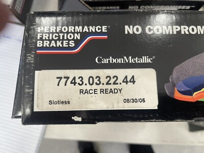 performance friction brake pads