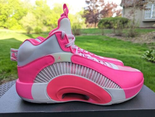Jordan XXXV 35 Marquette PE Player Edition Size 10 Pink Kay Yow Team Issued