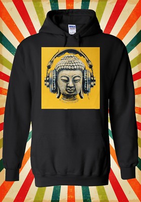 Banksy Dj Buddha Music Art Funny Men Women Unisex Top Hoodie Sweatshirt 1783