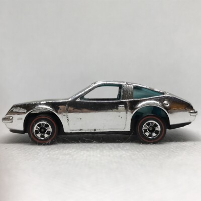 Hot Wheels Redline Chevy Monza 2+2 1974 Chrome Blue Int. Made In