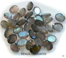 LABRADORITE 16X12 MM OVAL FACETED GEMSTONE RAINBOW COLOR AAA
