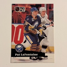 1991-92 Pro Set - #358 Pat LaFontaine