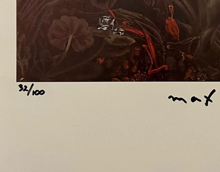 Max Ernst Hand-Signed Original Print With COA and +$3,500 USD Appraisal - image 4 of 4