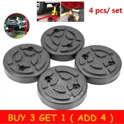 4x RUBBER LIFTING PADS FOR 2 POST LIFT REPLACEMENT PADS CAR LIFT RAMP UK - Image 1 of 4