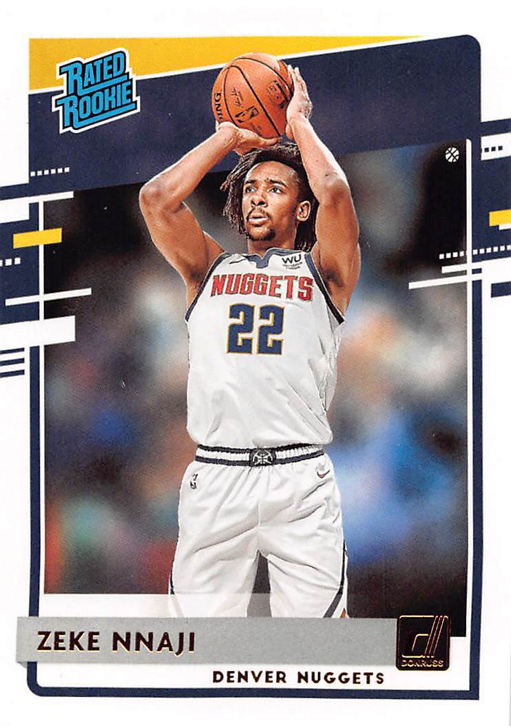 2020 Donruss #236 Zeke Nnaji fix