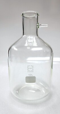 DURAN 10 L ,  Filtering Flask w/ 11 mm Hose Connection, Bottle shape, Heavy Wall