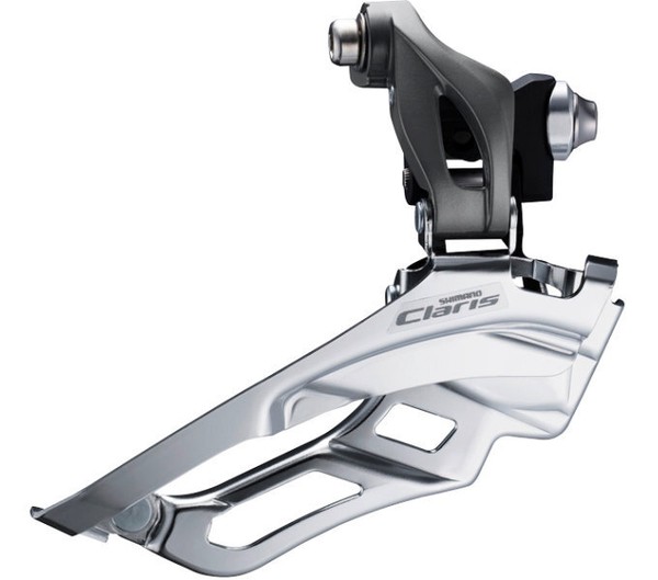 Shimano Umwerfer Claris FD-R2000 2X8 Down Swing, AnlöT, , Down-Pull, 61-66°, 46--image