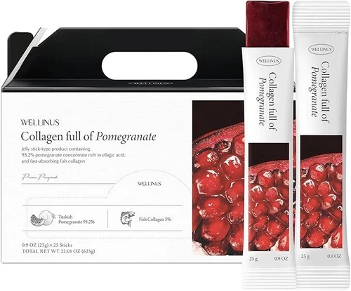 Low-Molecular Marine Collagen Jelly Sticks EACH BOX, 25 PACKS -
