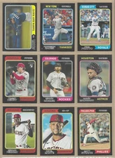2023 TOPPS HERITAGE BLACK BORDER PARALLEL /50 - PICK ANY YOU WANT FROM THE LIST