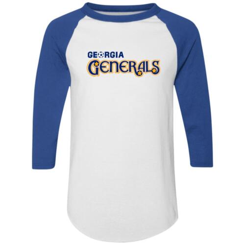 Georgia Generals Raglan Shirt 3/4 Sleeve Colorblock | ASL Soccer Team - Picture 4 of 4