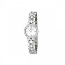 NEW* Citizen EW9140-59A Eco-Drive Crystal Ladies Stainless Steel Watch MSRP $250
