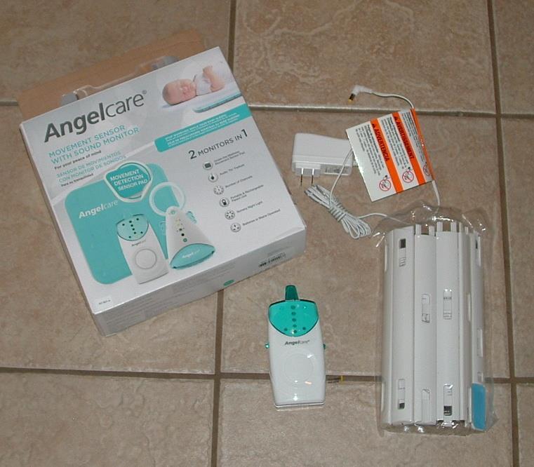 Angelcare AC601 Movement Sensor Pad and Sound Baby Monitor for