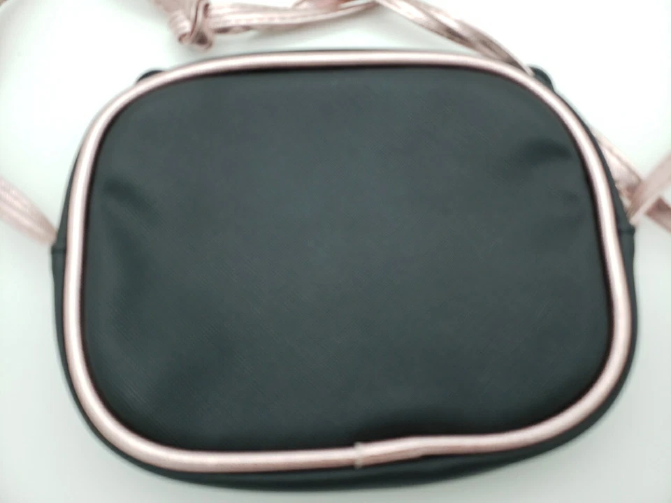 KITTY CAT CROSSBODY SHOULDER PURSE BAG WOMEN'S GIRL'S BLACK PINK GOLD SMALL - Image 2 of 4