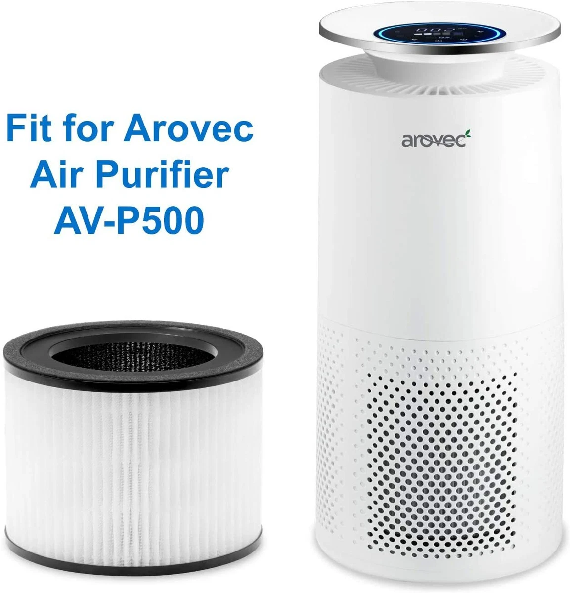AROVEC Genuine Korean H13 True HEPA Replacement Filter Compatible