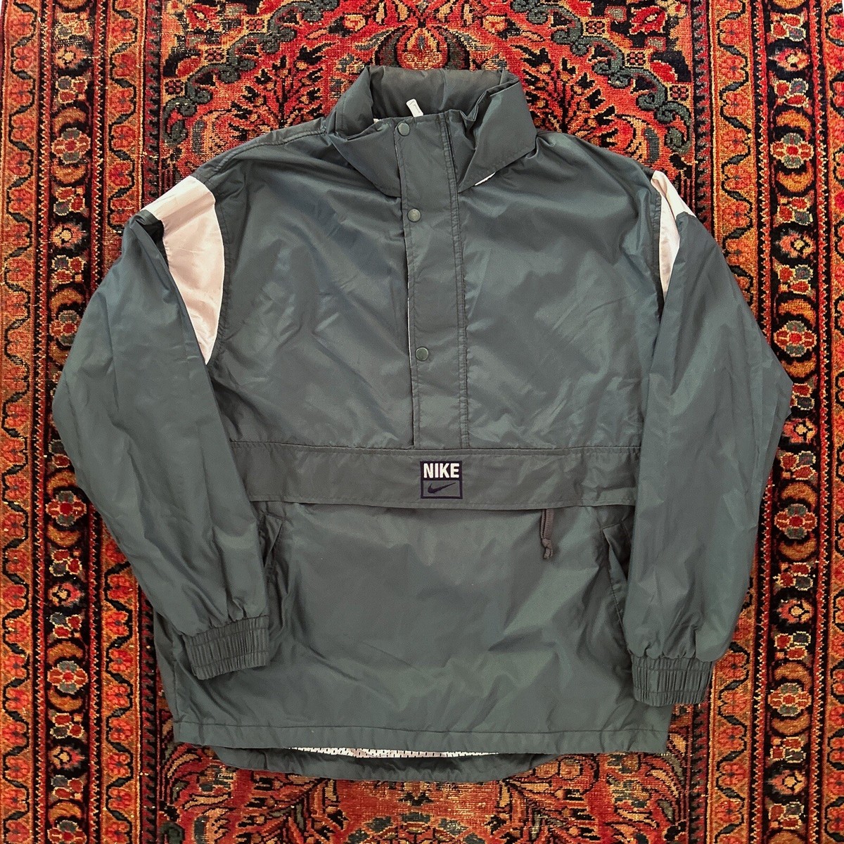 Vintage 90s Nike Anorak Windbreaker Jacket Men's Hooded Vintage 90s Nike Anorak Windbreaker Jacket Men's Hooded