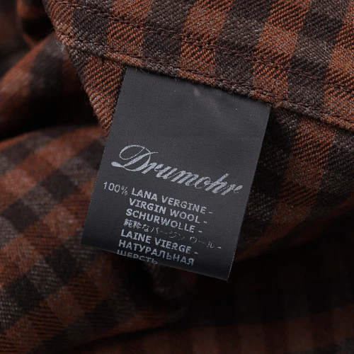 Drumohr  Button-Front Extra-Soft Brushed Wool Jacket M (Eu 48) NWT image 7