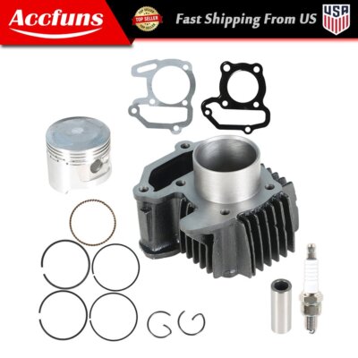 80cc Engine Piston Cylinder Top End Kit for Yamaha Badger Moto-4 Raptor 80 USA