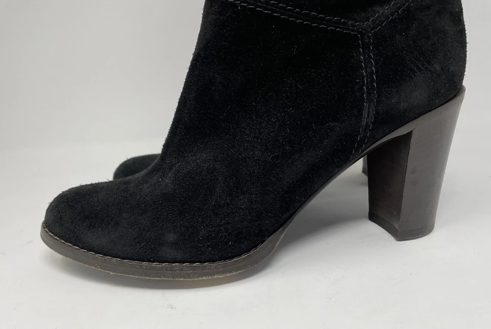 Botas de cuero gamuza negras hasta la rodilla L’Autre Chose talla 39 1/2 Foto 3 de 4