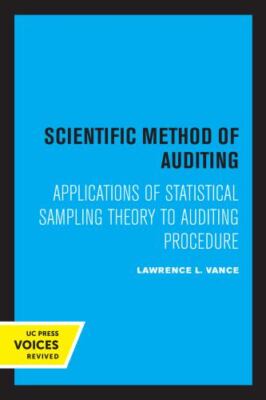 Scientific Method For Auditing - Applications Of Statistical Sampling Theory ...