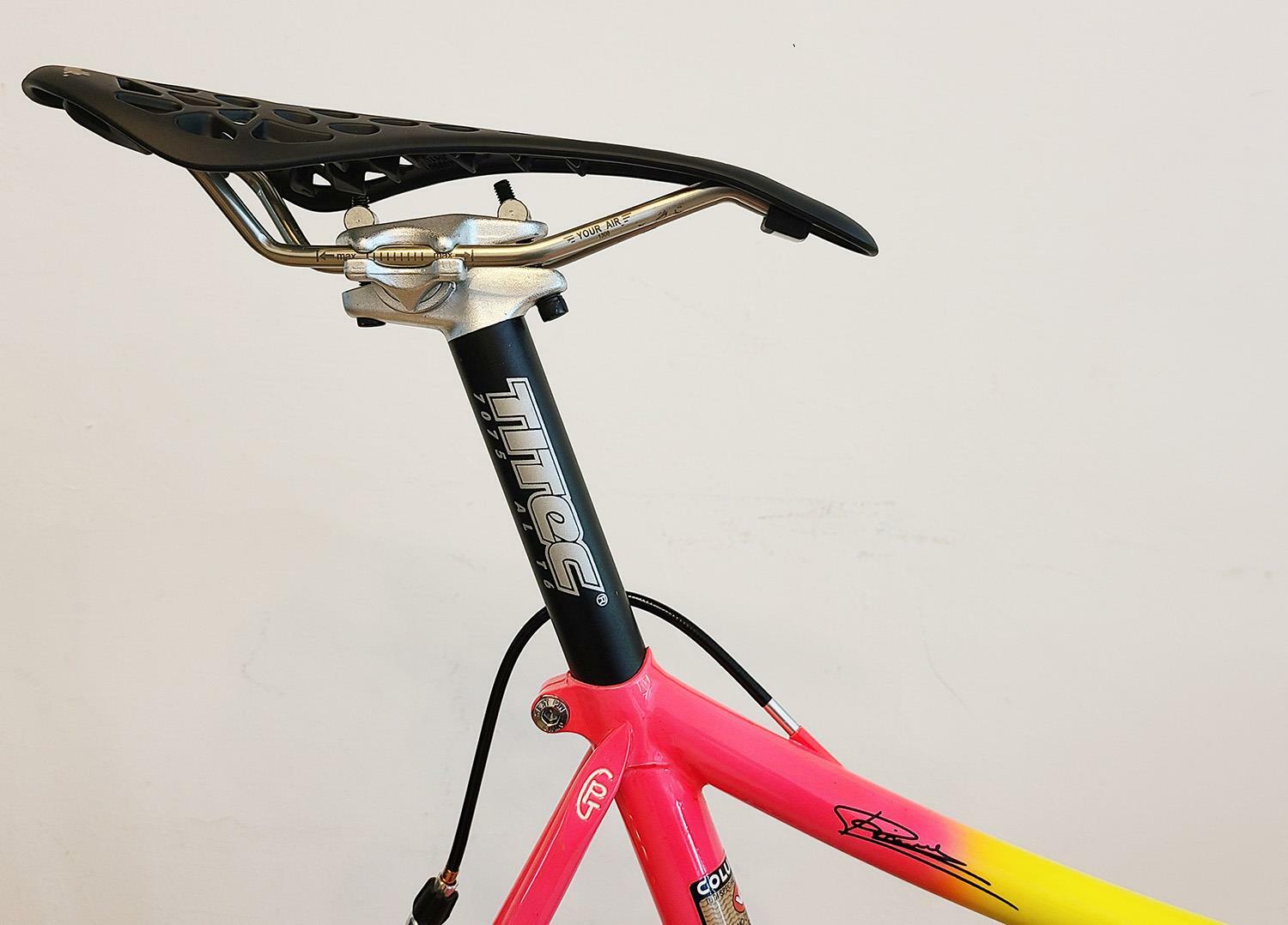 steel time trial bike