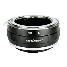 K F Concept Lens Adapter for Nikon F Lens to Leica SL TL TL2 CL Sigma Fp Cameras