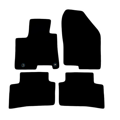 Car Floor Mats For Hyundai Tucson Waterproof Black Velour Carpet Auto Liners New