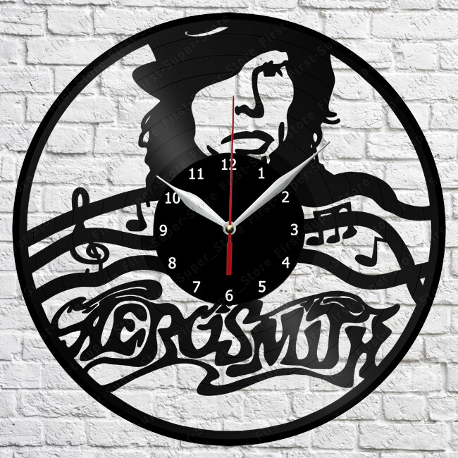 Aerosmith Vinyl Record Wall Clock Art Decor Original Gift 12'' 30cm ...