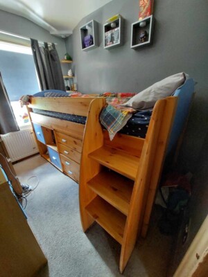 stompa mid sleeper bed UK