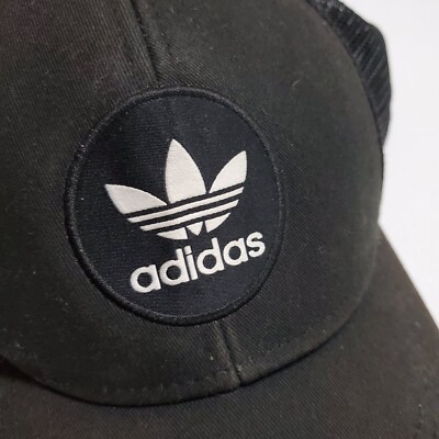 Adidas Men Hat OS Black Snapback Cap Logo Embroidered  display picture 2