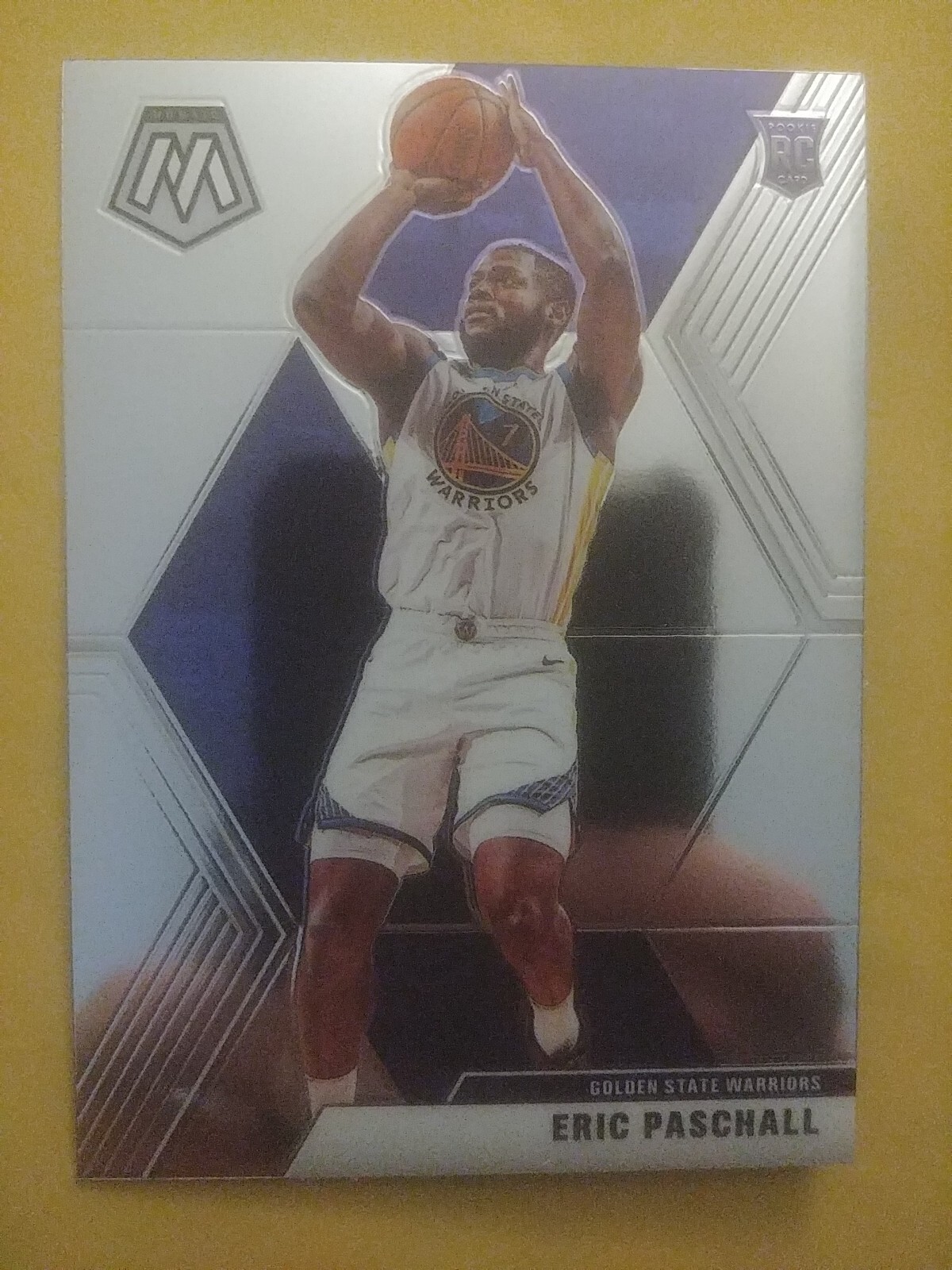 Eric Paschall 2019-20 Mosaic #250 RC Golden State Warriors Villanova