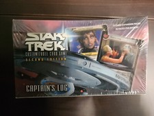 Star Trek ccg Captain's Log sealed booster box