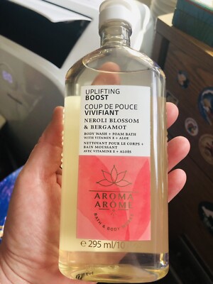 Uplifting Boost Neroli Blossom Bergamot Foam Bath Body Wash Bath & Body Works