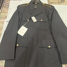 UNITED STATES ARMY SERVICE UNIFORM DRESS BLUE 450 ASU JACKET COAT POLY WOOL 40RC