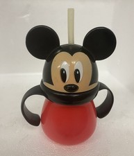 Vintage Disney  s Mickey Mouse Sippy Tippy Cup Trainer Baby Mug Disney Original